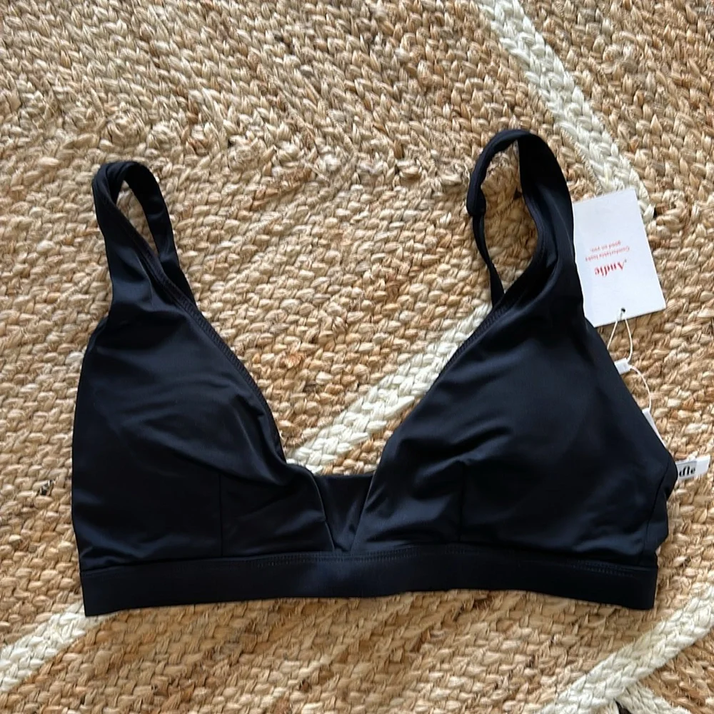 Andie Tahiti Top Black M - Picture 2 of 5